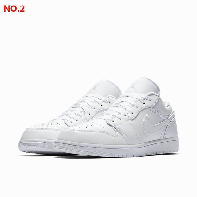 Air Jordan 1 Low Unisex Basketball Shoes 4 Colorways-5 - Click Image to Close